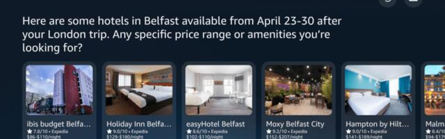 Alexa Plus Learned to Order Pizza. Travel Booking Is Next