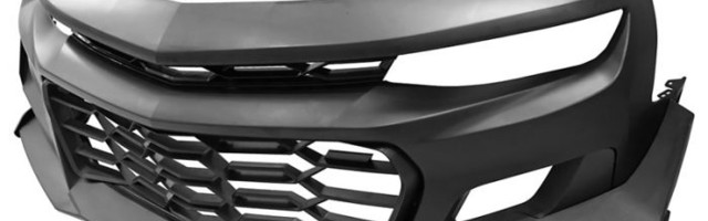 2016-2018 Chevrolet Camaro 1LE Front Bumper Unpainted Black