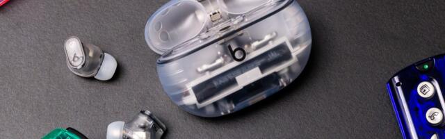 The see-through Beats Studio Buds Plus are more than 40 percent off for Presidents Day