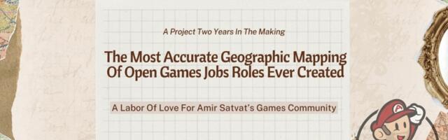 Game job seekers: Here’s updated data on where the 14,162 game jobs are open globally | Amir Satvat