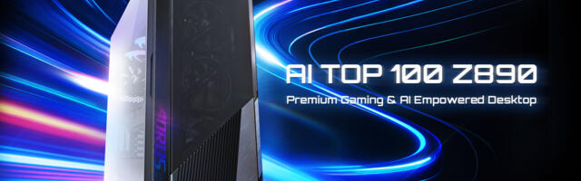 Gigabyte jumps on the AI bandwagon with RTX5090-toting desktop PC that has a mysterious 320GB cache SSD