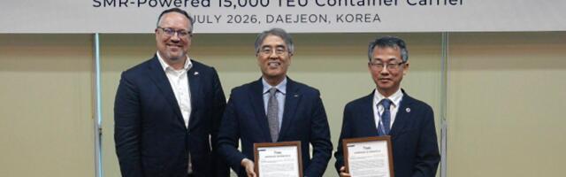 South Korean nuclear container ship proposal receives US approval for 15,000 TEU ultra-safe molten salt reactor design