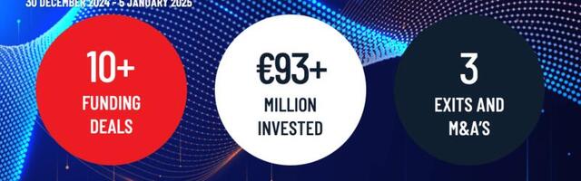 Last week’s highlights: European tech 2024 report and €93M in funding activity