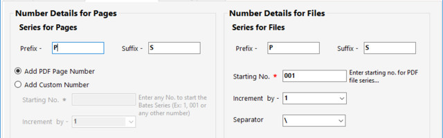 PDF Bates Numberer- Set Bates Numbering to Legal Documents