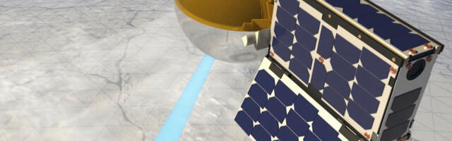 Student-built satellite uses ‘beach ball’ for an antenna