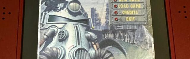 Here's the original Fallout on a Nintendo 3DS