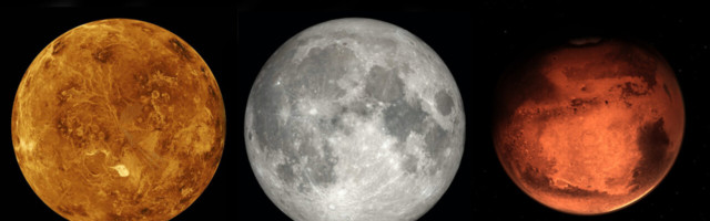 Watch the Moon, Mars, and Venus form a celestial conga line on July 12