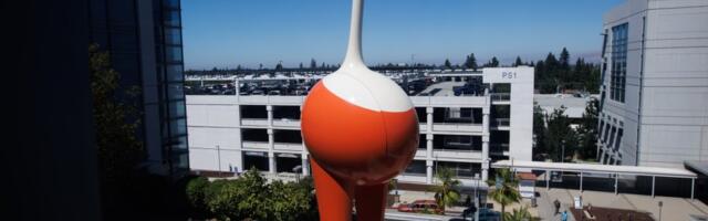 What is this big thing perched at Valley Medical Center?