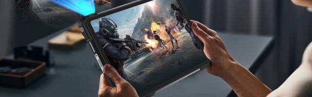 This ‘Tank’ Tablet Houses a Projector for When 11 Inches of Screen Just Isn’t Big Enough