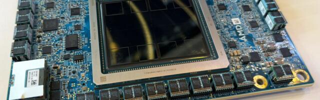 AMD's Instinct MI325X smiles for the camera: 256 GB of HBM3E