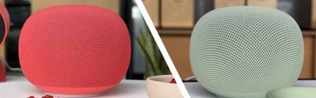 The new Google Home Speaker comes in some fun color options in the US, but elsewhere it's gray all the way