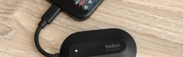 Belkin’s wireless HDMI adapter freed me from a long annoying cable when I travel