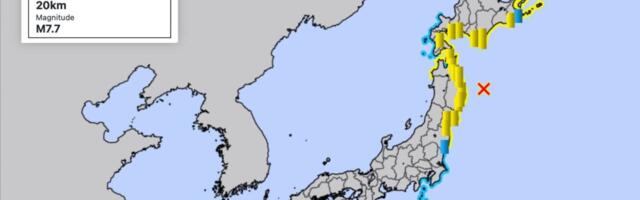 Japan Under Tsunami Warning Following M7.7 Quake, With Second ‘Mega-quake’ Possible