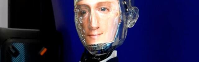 Finally, a Robot Designed to Make Chatting With Mark Zuckerberg Feel Natural