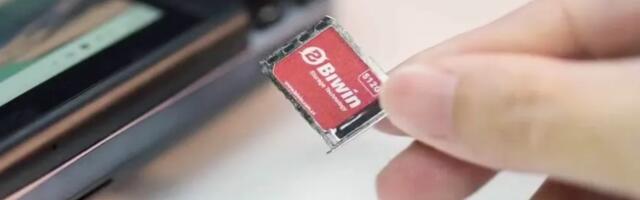 China’s tiniest SSD can sit on your index finger, yet holds terabytes and performs faster than almost every MicroSD or SD card available
