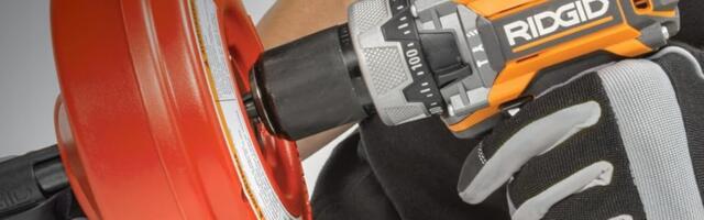This Handy Ridgid Tool Turns A Regular Drill Into A Drain Snake This Handy Ridgid Tool Turns A Regular Drill Into A Drain Snake