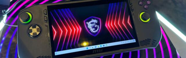 MSI Claw is the first gaming handheld to run on an Intel Core Ultra processor with Arc Graphics