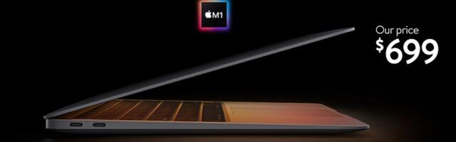 Walmart Begins Selling MacBook Air With M1 Chip for $699 in U.S.