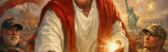 Trump’s posting even more AI-generated Trump-Jesus fanart