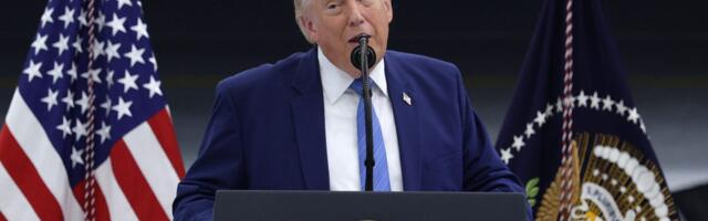US presidents' approval ratings when they left office, ranked