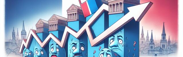 French banks plunge following Macron’s sudden election call