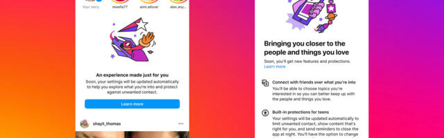 Instagram is putting every teen into a more private and restrictive new account