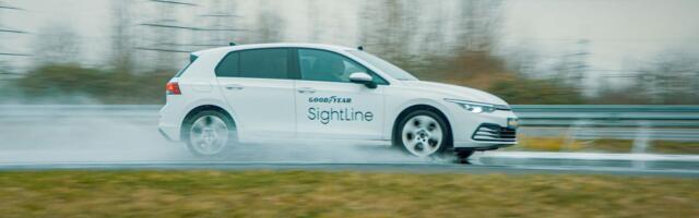 Goodyear’s smart tires can sense rain and ice for improved emergency braking