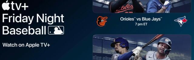 Friday Night Baseball returns to Apple TV+ for the 2025 MLB season