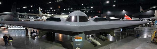 I visited the only B-2 stealth bomber on display in the world. Take a closer look.