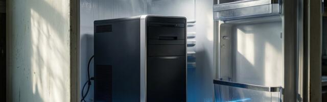 Что будет, если собрать компьютер в холодильнике? Да, в настоящем холодильнике