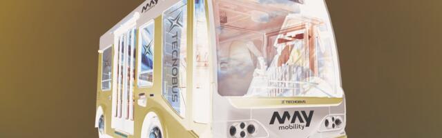 This all-electric robo-bus has swappable batteries and can fit 30 passengers