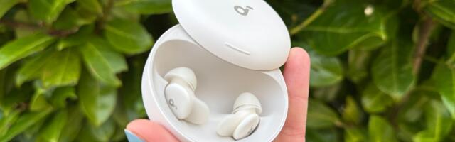 I got these tiny snore-masking buds hoping for better sleep, but now I wear them for walking and yoga too