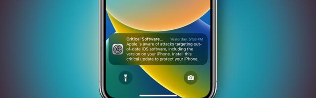 Apple Now Sending Critical Security Alerts to iPhones Running iOS 17 and Earlier