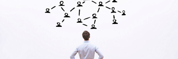 Accessing social groups through referrals