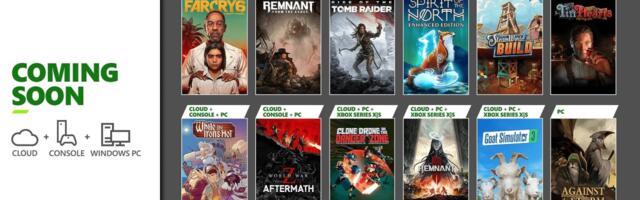 Xbox Game Pass adds new titles to Core tier in lone December update