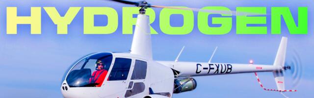 Hydrogen-powered helicopter makes first piloted flight
