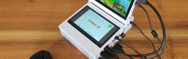 Mini-ITX board transformed into a Mini-ITX Laptop with a battery and 32GB of memory