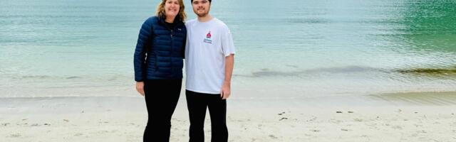 My 20-year-old son and I went on a cruise together. It was the first time we ever spent one-on-one time.