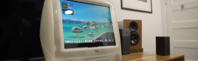 Intrepid modder builds an M4-powered 4K iMac G3 with 3D-printed parts — guts 90s all-in-one and replaces internals with a Mac mini and an OLED screen