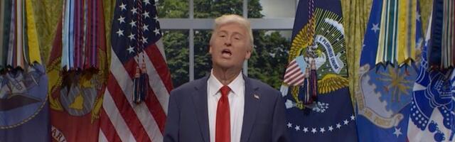 'SNL' roasts Trump for posting an AI image of himself as the pope