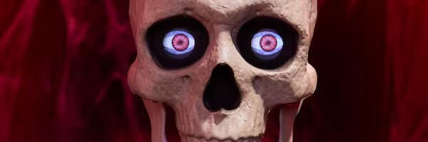 Home Depot has a new animatronic version of Skelly the skeleton