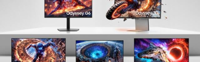 Samsung's new 'Odyssey 3D' 6K monitor takes center stage at CES 2026, features solid eye-tracking — 1,000 Hz dual-mode panel also on display, alongside new G6 & G8 OLED monitors