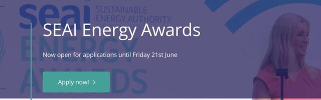 Businesses, Communities, and Individuals Invited to Enter the 2024 SEAI Energy Awards