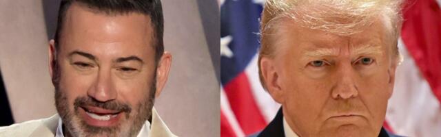 Trump and Jimmy Kimmel are trading barbs after Stephen Colbert's cancellation