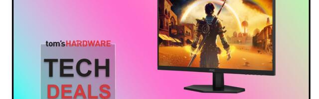 This £139 AOC gaming monitor deal is an absolute steal for 1440p gaming with a 240Hz refresh rate — 30% saving brings it to lowest-ever price