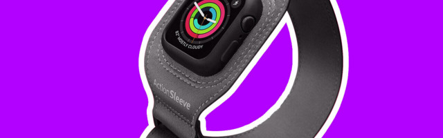 This exercise armband will stop you ruining your fancy Apple Watch straps