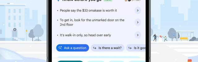 Google Maps is adding 4 new features to help you navigate the holiday season