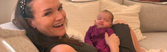 My husband died 10 years ago. I just gave birth to our daughter at 49.