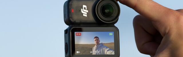 DJI’s smallest action camera will start recording when you nod