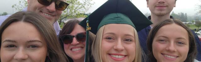 My youngest kid is graduating from high school, marking the end of this phase of motherhood for me. It's bittersweet.
